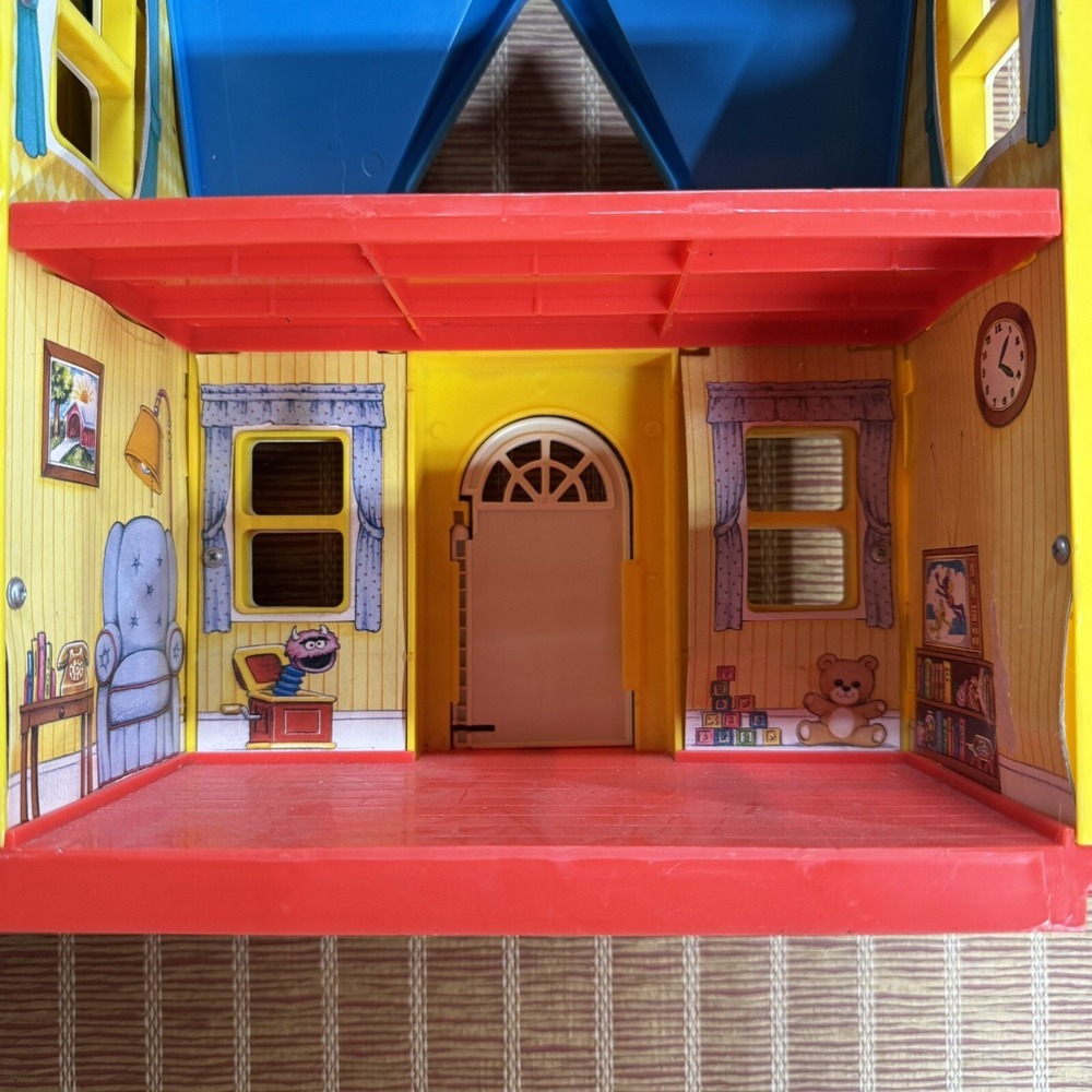 Vintage 1980s ILLCO Jim Henson SESAME STREET Baby Muppet Playhouse - Picture 13 of 14